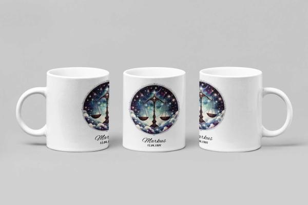Tasse Sternzeichen - Waage02